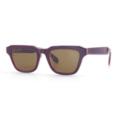 A.D.S.R.（エーディーエスアール）　RIVERA（リベラ） 06　Burgundy & Clear Yellow / Brown