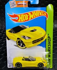 ﾎｯﾄｳｨｰﾙ　1/64　ﾀﾞｲｷｬｽﾄﾓﾃﾞﾙ　 2015 H/W★ "2014 CORVETTE STINGRAY"　★C7コンバーチブル！