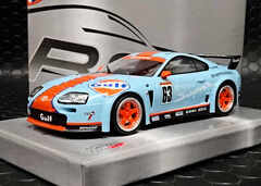 Revoslot　1/32 ｽﾛｯﾄｶｰ 　RS0266◆Toyota Supra GT　#63 "Gulf"   トヨタスープラ　ガルフ リバリィ-   アルミ軽合金製シャシー！★入荷。