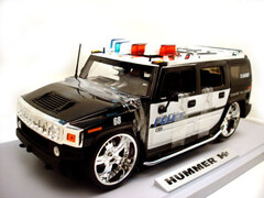 DUB CITY 1/18　ﾐﾆｶｰ　　　HUMMER　H2　POLICE　　★絶版希少　　　　　　　　　　　　　　　　