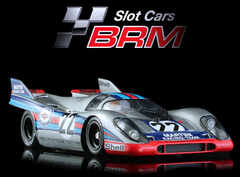 BRM 1/24 ｽﾛｯﾄｶｰ 　BRM-206◆Porsche 917K 　 #22/V. Elford - G. Larrousse. 　Martini Racing Team　 1000km SPA 1971 　スパ1000km/マルティニ917K　1/24　★8月中旬に到着予定！予約受付中！！