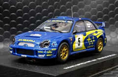 AUTO art　1/32 ｽﾛｯﾄｶ-◆SUBARU IMPREZA WRC 2001 Rally de PORTUGAL #5/Burns 　スバル インプレッサ '01 WRC #5 　ラリーポルトガル2001　4WDの希少モデル　★コレクション放出品　SALE特価！