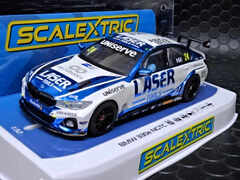 Scalextric 1/32 ｽﾛｯﾄｶｰ　C4526◆ BMW 330e  NGTC  #24 "Laser Tools" /Jake Hill  2023.　ハイディティ―ルモデル　ジェイク・ヒルのBMWの330e　新発売　◆入荷完了！