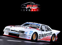 Revoslot　1/32 ｽﾛｯﾄｶｰ　 RS0319 ◆Ford Mustang GTO　”Motorcraft”　#65/Wally Dallenbach Jr、John Jones、Doc Bundy .　”モータークラフト” マスタング　'85デイトナ24-GTOクラス優勝車！　金属製シャシー採用　★新発売　ご注文くださ～い！