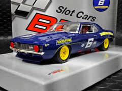 BRM 1/24 ｽﾛｯﾄｶｰ 　BRM196 ◆ Camaro Z28 　TransAm Laguna Seca 1969 　#6/Mark Donohue.　 Sunoco　　　トランザム/ラグナセカ仕様のスノコ・カマロ！　★入荷しました！