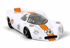 NSR 1/32 ｽﾛｯﾄｶｰ 　0656-SW ◆FORD P68  Alan Mann #28 　- White Gulf-　　★P68 ガルフ リバリーまもなく入荷します！