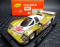Slot it　1/32 ｽﾛｯﾄｶｰ　CA25e ◆ PORSCHE 962 IMSA   #14/Holbert-Robinson-Bell   24H Daytona 1988  　　最新商品がIMSA仕様の「ミラービールポルシェ」★人気のIMSAマシン！！
