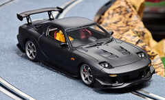 Avantslot 1/32 ｽﾛｯﾄｶｰ　JDM01c ◆ Mazda RX7   -BLACK-.　 ”Ranz Signature collection” は レジン製のハイクラスモデル。　◆ご予約優先・送料無料！