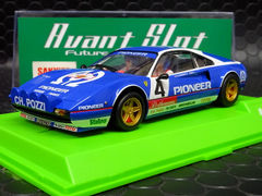 Avantslot 1/32 ｽﾛｯﾄｶｰ　as51405◆Ferrari 308 GTB #4　"PIONEER"　Tour De France 1982.　　フェラーリ308がデビュー！★再入荷！　