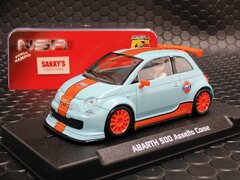 NSR　1/32 ｽﾛｯﾄｶｰ　　1198sw◆Fiat Abarth 500 Assetto Course　" GULF OIL " 　Limited Edition 　　ガルフ大好き！今や希少モデル★再入荷数僅か！