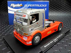 FLY SLOT 1/32 ｽﾛｯﾄｶｰ　210103◆ MERCEDES BENZ ATEGO Racing Truck 　 #24/Ellen Lohr 　"Tankpool 24 Racing Team” 　◆エレン・ロールのメルセデス！