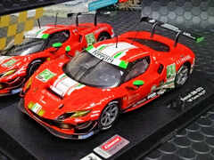 Carrera Digital124 ｽﾛｯﾄｶｰ　23965◆  Ferrari 296 GT3 AF Corse ＃21.　フェラーリ296 AFコルセ.　デジタル・アナログ両用　★ディティール自慢の1/24は大迫力！　