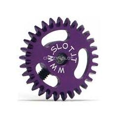 SlotIt製　1/32 ｽﾛｯﾄｶ-ﾊﾟｰﾂ　　GA1629E★アングルワインダー用　高精度アルミ製スパーギヤー　　29T/16mm径　　歯数は各種御座います。◆高精度スパーギヤー！