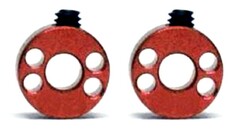 Slot It製　1/32ｽﾛｯﾄｶ-ﾊﾟｰﾂ　　PA57★軽量 シャフトストッパー　2個set　ワンランク上のレースセッティングに◆新製品！