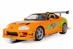 scalextric1/32　ｽﾛｯﾄｶｰ　C4591◆ 映画「ワイルドスピード」トヨタ・スープラ　Toyota Supra - Brian O'Conner. 　 ”The Fast And The Furious” 　映画「ワイルドスピード」より、ブライアンのトヨタ・スープラ！　◆この夏 新発売予定！　今すぐご予約ください～