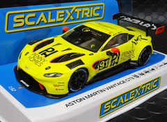 Scalextric 1/32 ｽﾛｯﾄｶｰ　C4446◆ Aston Martin GT3 Vantage  #91 "Penny Homes Racing".   ハイディティールモデル！　◆人気のアストンマーチン入荷完了~　(^^♪
