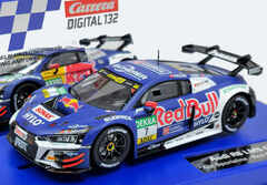  Carrera Digital 132 ｽﾛｯﾄｶｰ　32044◆AUDI R8 LMS GT3 evo II　 ”Red-Bull” 　#7 DTM 2024　 アウディーR8 レッドブル   前後ライト点灯！デジタル・アナログ両用　★新入荷！
