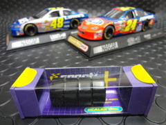 Scalextric sports　1/32 ｽﾛｯﾄｶｰﾊﾟｰﾂ　　C8418◆ナスカー用　　スケレ純正のシリコン・タイヤ４本set　新・旧の各種 NASCAR用　　　　入荷！◆純正タイヤ！