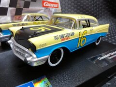 Carrera　1/32　ｽﾛｯﾄｶｰ　27489 ◆ CHEVROLET BEL AIR CHERRY POINT N.C. 　#16 ”Fast Eddie's Speed Shop"　　USA Limited Edition 　再入荷★U.S.限定！！