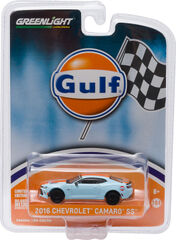 GreenLight　1/64 ﾀﾞｲｷｬｽﾄﾓﾃﾞﾙ　◆2017 CHEVROLET CAMARO SS GULF RACING　在庫数６台のみ！ガルフカラーのカマロはいかがですか？
