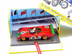 LeMans miniatures 1/32 ｽﾛｯﾄｶｰ 　132116-16M ◆ Ferrari 312PB 　#16/Arturo Merzario & Carlos Pace.  　2nd/Le Mans 24h 1973.   　◆10月の入荷予定！予約受付中～