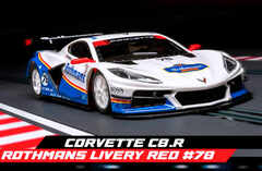 NSR 1/32 ｽﾛｯﾄｶｰ 0578AW◆ Chevrolet Corvette C8R 　#78 ”Rothmans” Livery Red　ロスマンズ・コルベットC8R◆入荷しました！！