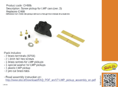 Slot It製　1/32ｽﾛｯﾄｶ-ﾊﾟｰﾂ　　CH88b★LMP用　レーシングガイド　　ネジ止め式　ｱﾄﾞﾊﾞﾝｽﾄﾞ ﾌﾞﾚｰﾄﾞ ｶﾞｲﾄﾞ 　　最新型･LMPガイド！！