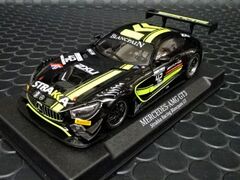 ７NSR 1/32 ｽﾛｯﾄｶｰ　NSR-0134◆Mercedes-AMG GT3　 #42 Strakka Racing, 　Blancpain 2018.　（イエローストライプ）◆入荷しています。