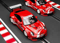 NSR 1/32 ｽﾛｯﾄｶｰ 　0524AW◆ Porsche 997 GT3 #911 Coca-Cola　 Petit Le Mans 2019　コカ・コーラ　ポルシェ997　★再入荷！