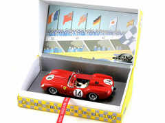 LeMans miniatures 1/32 ｽﾛｯﾄｶｰ 　132106-14M ◆ Ferrari 250 TR58  #14/Phil Hill.  Le Mans 1958 Winner, 　フィル・ヒルの美しいTR58はルマン優勝車！　◆フェラーリTR58　まもなく入荷！ 