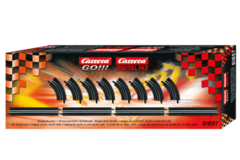 Carrera Go　1/43 コース拡張パーツ　61657◆CARRERA GO 1/43　シングルストレート&カーブ/エクステンションセット ”Single Lane Straight & Curve Extension Set” ★こちらもお買い得！