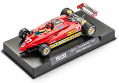 Slot It /Policar　1/32 ｽﾛｯﾄｶｰ CAR09b ◆Ferrari 126 C2 #27/Gilles Villeneuve.   2nd Imola GP 1982.　　美しいフェラーリ126C2◆ビルヌーブのF126/C2 入荷！
