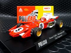 Slot It /Policar 1/32 ｽﾛｯﾄｶｰ  　SI-CAR05B ◆Ferrari 312B2  #5/CLAY REGAZZON.　  SILVERSTONE F1/GP 1971　 C.レガツォーニ 登場！◆入荷完了！