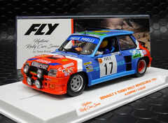 FLY 1/32 ｽﾛｯﾄｶｰ　a2094◆Renault 5 Turbo   #17/Alain Coppier-Josepha Laloz.   Rally Monte-Carlo 1981, 10th.　ルノ－5ターボ 新発売！★入荷しました！