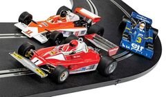 Scalextric 1/32 ｽﾛｯﾄｶｰ　C4189A ◆ ”1976 British GP Triple Pack”. 　McLaren M23,  Ferrari 312T,  Tyrrell P34.　F1の名車・豪華3台セット限定ボックス◆F1/トリプルセット再入荷！