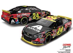 Action 1/24 ﾀﾞｲｷｬｽﾄﾓﾃﾞﾙ　　◆ #24 Jeff Gordon 　  ”Axalta/Service King ”　2015　Chevrolet SS　ジェフゴードンは売り切れ続出！！★人気商品・おすすめ！