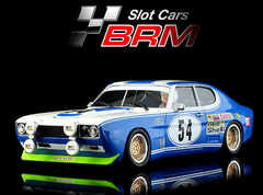 BRM 1/24 ｽﾛｯﾄｶｰ 　BRM-188◆ Ford Capri RS2600　 #54/Gerry Birrell - Claude Bourgoignie.   Le Mans 24h 1972. 　1st/TS3.0 Class.　フォードカプリRS 新発売！★もうすぐ入荷します！