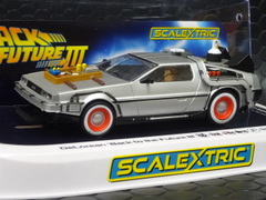 Scalextric 1/32 ｽﾛｯﾄｶｰ　C4307◆ デロリアン　映画「バック トゥ ザ フューチャー3」　 ”DeLorean - Back to the Future Part 3.” 　★入荷・好評出荷中！！
