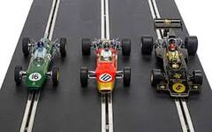 Scalextric 1/32 ｽﾛｯﾄｶｰ　C4184A ◆ "The Genius of Colin Chapman" - Lotus GP Triple Pack.　3台セット限定ボックス◆世界1500個限定・ロータス トリプルセット！