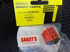 Pioneer 1/32 ｽﾛｯﾄｶｰﾊﾟｰﾂ　　mt200232◆パイオニア　純正ディキシーパワーモーター。 The Dixie Power motor/19,000 rpm　真っ赤なオシャレなショート缶★FLYにスケレに使い道色々？