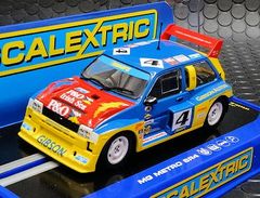 Scalextric 1/32 ｽﾛｯﾄｶｰ　　 C3494◆ MG Metro 6R4　#16/Lawrence Gibson　 British Rallycross Championship　 ﾊｲﾃﾞｨﾃｰﾙﾓﾃﾞﾙ　★海外で見つけ出しました！！