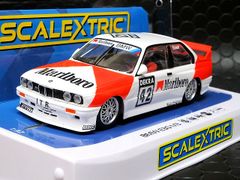 Scalextric 1/32 ｽﾛｯﾄｶｰ　C4168◆BMW E30 M3 #42 ”Marlboro”　DTM 1991 Cor Euser..　マルボロM3 !★再入荷！　