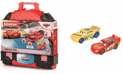 Carrera Go　1/50 ｺｰｽｾｯﾄ　63507◆ 「カーズ スピードアリーナ」 set  "CARS"  Carrera Speed Arena set　 ホームサーキットセット　マックィーンとクルーズの２台付き。 パッと開けたらパッと遊べる優れモノ！★入荷完了～！