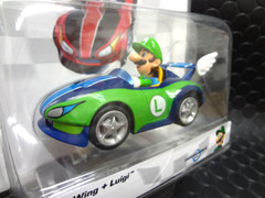 Carrera-Go ｽﾛｯﾄｶｰ 1/43　  61260◆ワイルド ウィング + ルイージ　　 マリオカート　Wii　　　　　　　　　　　カレラGoは1/32のコースでそのまま走れます☆今度はWiiから新製品 