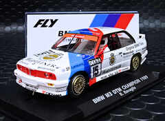 FLY 1/32 ｽﾛｯﾄｶｰ  A2099 ◆ BMW M3 E30   DTM Champion 1989.  #15/Roberto Ravaglia.　DTMチャンピオン　"Warsteiner" M3がイイね！◆入荷しました！
