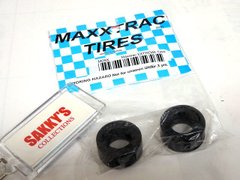 maxxtruck-Tire 1/32 ｽﾛｯﾄｶｰﾊﾟｰﾂ　M09X ◆SCX  NASCAR & Plymouth Cuda用　シリコン スリックタイヤ　2本パック　　ウッドコースやカレラコースで威力を発揮するシリコンタイヤ！★マックストラックタイヤ　From U.S.A.