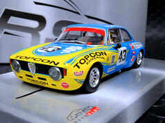Revoslot　1/32 ｽﾛｯﾄｶｰ　RS0251◆  Alfa Romeo GTA #43 RAC Tourist Trophy 1972 .　　金属製シャシー採用の人気モデル　★カッコ良すぎるアルファ再入荷完了～！