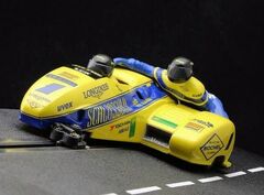 BRM 1/18 ｽﾛｯﾄｶｰ 　SDC 01 ◆ LCR-Swissauto  Motorcycle/Sidecar-Racer ”Schlossgold” 　 #1/Rolf Biland & Kurt Waltisperg　　激レア　サイドカー入荷！！★奇跡的に電撃再入荷！動画も見てね！