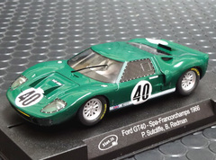 Slot it　1/32 ｽﾛｯﾄｶｰ　　SICA18C◆FORD GT40 　#40/Sutcliffe & Redman　1000KM SPA 1966 　GT40にスパ1000km仕様登場！★好評出荷中！
