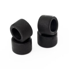 NSR 1/32　ｽﾛｯﾄｶｰﾊﾟｰﾂ　　5294RB◆ブラック　RTR  SLICK REAR TYRES.   Formula22 用　 19ｍｍ X 13ｍｍ リヤタイヤ4本入り　　スロットイットなど他社に流用可能！★耐久性・グリップ共に良し！人気のRTR/BLACK再入荷。 